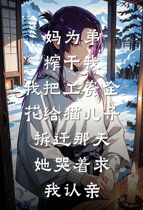 妈为弟榨干我，我把工资全花给猫儿子，拆迁那天她哭着求我认亲