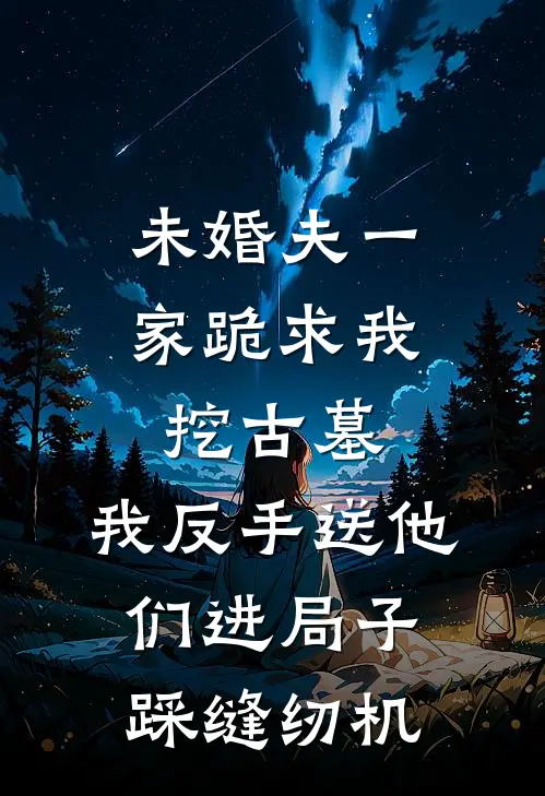 未婚夫一家跪求我挖古墓，我反手送他们进局子踩缝纫机