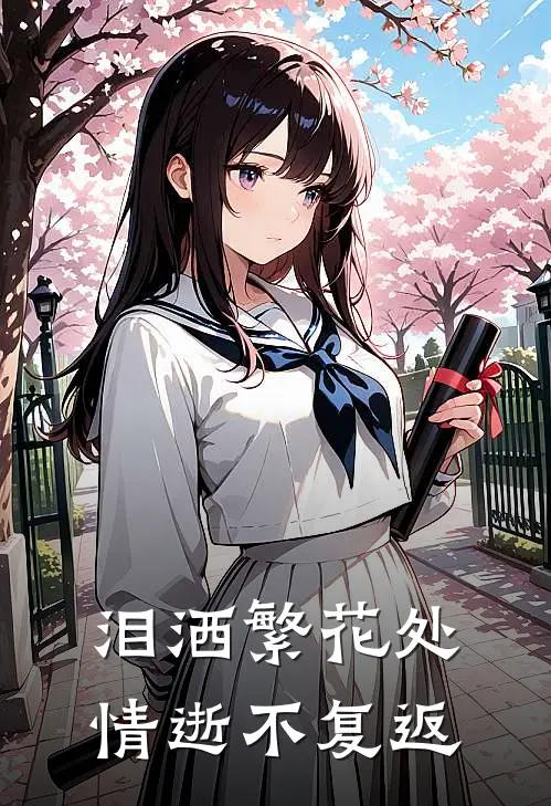 泪洒繁花处，情逝不复返