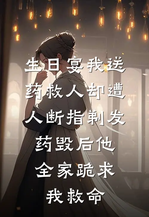 生日宴我送药救人却遭人断指剃发，药毁后他全家跪求我救命