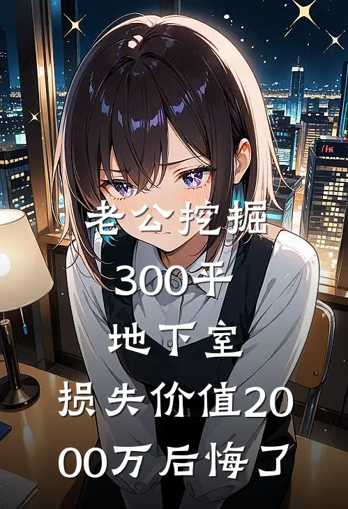 老公挖掘300平地下室，损失价值2000万后悔了