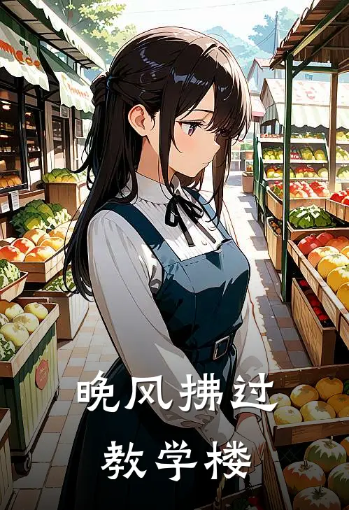 晚风拂过教学楼