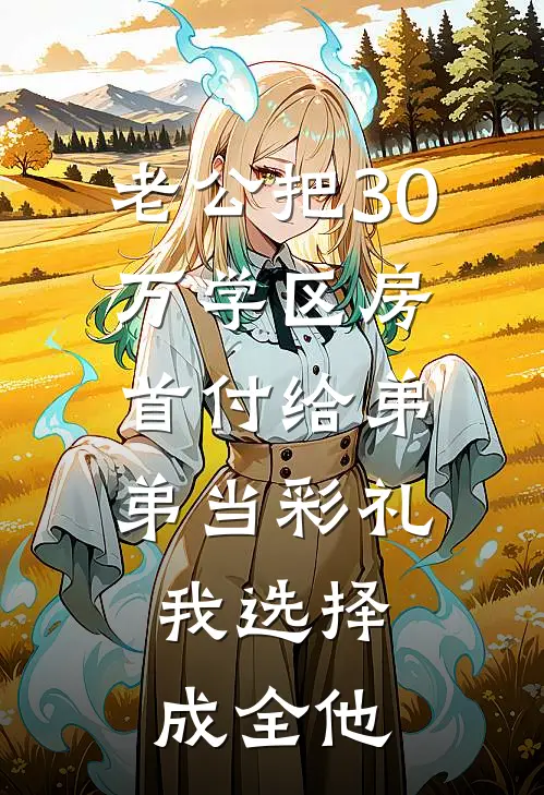 老公把30万学区房首付给弟弟当彩礼，我选择成全他