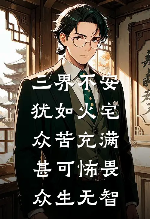 三界不安犹如火宅,众苦充满甚可怖畏,众生无智