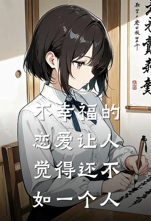 不幸福的恋爱让人觉得还不如一个人