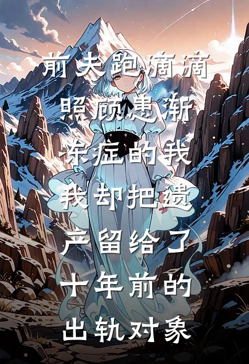 前夫跑滴滴照顾患渐冻症的我，我却把遗产留给了十年前的出轨对象(小可前夫)全本免费小说_最新章节列表前夫跑滴滴照顾患渐冻症的我，我却把遗产留给了十年前的出轨对象(小可前夫)