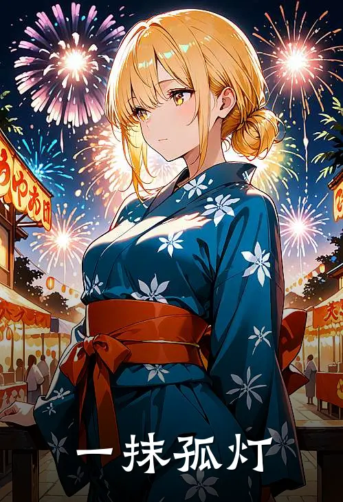 一抹孤灯